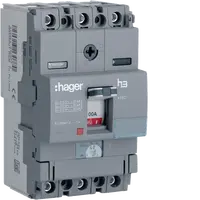 Moulded Case Circuit Breaker h3 x160 TM ADJ 3P3D  100A 25kA CTC