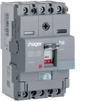 Moulded Case Circuit Breaker h3 x160 TM ADJ 3P3D  160A 40kA CTC