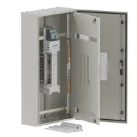 DB, elite, 18/12Pole, 200A MCCB Twin,8 Module, grey, 1200x600x250mm