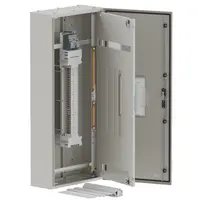 DB, elite, 36/18Pole,160A MCCB Twin, 8 Modules, grey, 1400x600x250mm