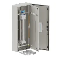 DB, elite, 36/30Pole, 250A Isolator Twin, 8 Modules, grey,1400x600x250mm