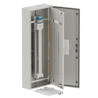 DB, elite, 60/30Pole, 160A Isolator Twin, 8 Modules, grey,1600x600x250mm