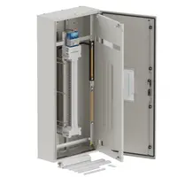 DB, elite, 72Pole, 160A Isolator 2x8 Mod+26 Mod, grey,1400x600x250mm