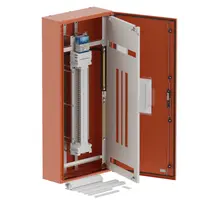 DB, elite, 72Pole,250A Isolator 2x8 Mod+26 Mod,orange,1400x600x250mm