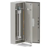 DB, elite, 72/18Pole, 200A MCCB Twin, 8 Modules,grey, 1600x600x250mm