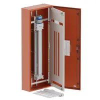 DB, elite, 72/18Pole, 160A Isolator Twin,8 Modules,orange,1600x600x250mm