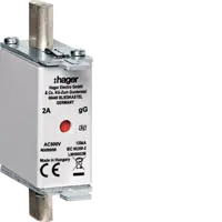 HRC LV fuse NH000 gG AC500V 80A double indicator with live gripping-lugs