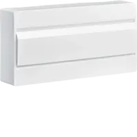 Sm.distr.,VD/IC²,surface,1row,18M,IP40,MS-terminals,AUS,N+PE,white door