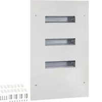 36M 3Row DIN Flush Metal BOX, No Door