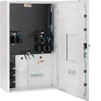 Group Metering Enclosure VIC, 3 meters, 3 phase meter, Wired,