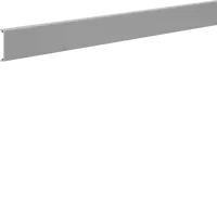 Lid made of PVC for slotted panel trunking DNG 37mm stone grey