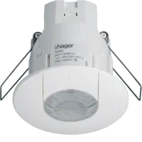 Presence detector 360° monobloc DALI/DSI, flush mounted
