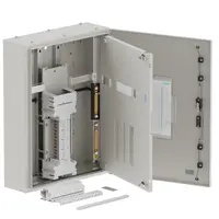 Single chassis, apex, 24Pole, 250A Direct Twin, 6 Modules, grey, 800x600x200mm