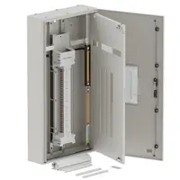 Singe chassis, apex, 60Pole, 250A Direct Twin, 6 Modules, grey, 1200x600x200mm