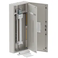 Single chassis, apex, 72Pole, 160A MCCB Twin, 6 Modules, grey, 1400x600x200mm