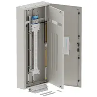 Single chassis, apex, 72Pole, 160A Isolator Twin, 6 Modules,grey,1400x600x200mm