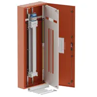 Single chassis, apex, 96Pole, 250A Isolator Twin,6 Modules,orange,1600x600x200mm
