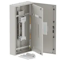 DB, apex+, 18/12Pole, 250A Direct Twin, 8 Modules, grey, 1200x600x200mm
