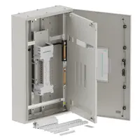 DB, apex+, 24Pole, 250A Direct Twin,8 Mod+26 Mod,grey,1000x600x200mm