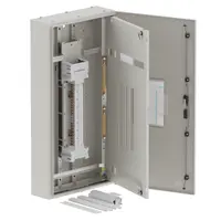 DB, apex+, 24/18Pole, 250A Direct Twin, 8 Modules, grey, 1200x600x200mm