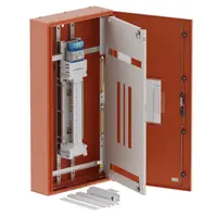 DB, apex+, 24/18Pole, 160A Isolator Twin,8 Modules,orange,1200x600x200mm