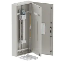 DB, apex+, 36/18Pole, 200A MCCB Twin, 8 Modules, grey, 1400x600x200mm