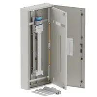 DB, apex+, 36/30Pole,250A Isolator Twin, 8 Modules, grey, 1400x600x200mm