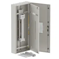 DB, apex+, 42/12Pole,250A Direct Twin, 8 Modules, grey, 1400x600x200mm