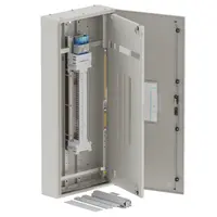 DB, apex+, 42/12Pole,250A Isolator Twin, 8 Modules, grey, 1400x600x200mm