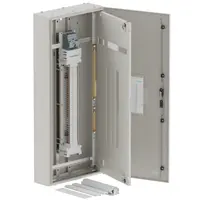 DB, apex+, 48/18Pole,160A MCCB Twin, 8 Modules, grey, 1400x600x200mm