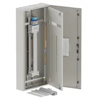 DB, apex+, 48/18Pole,160A Isolator Twin, 8 Modules, grey, 1400x600x200mm