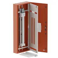 DB, apex+, 48/42Pole,160A MCCB Twin, 8 Modules, orange, 1600x600x200mm