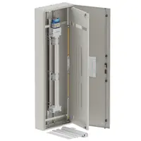 DB, apex+, 48/42Pole, Meter,250A Isolator Twin, 8 Modules, grey, 1800x600x200mm
