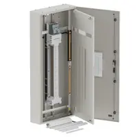 DB, apex+, 72Pole,200A MCCB Twin,8 Mod+26 Mod, grey, 1400x600x200mm