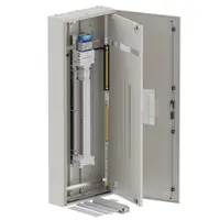 DB, apex+, 72Pole, Meter,250A Isolator 2x8 Mod+26 Mod, grey, 1400x600x200mm