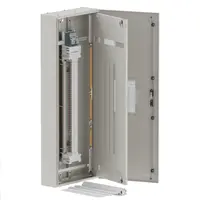 DB, apex+, 72/18Pole,160A MCCB Twin, 8 Modules, grey, 1600x600x200mm