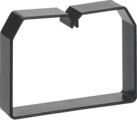 Cable retaining clip made of PVC for LKG 75x100mm black