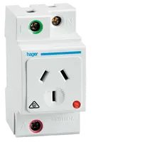 DIN mount 10A socket