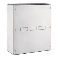 Enclosure, T-OFF range, MCCB 3*x250/h250A suits, IP20, RAL7035