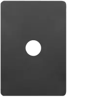 Allure 1 Gang Switch Plate MB