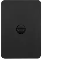 Allure 1 Gang Switch Plate cw mechs MB
