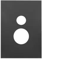 FIN Single vert GPO Cover MB