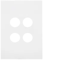 FIN 4 Gang Switch Cover MW