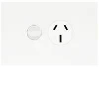 FIN Single GPO 15A MW