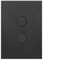 FIN 2 Gang Switch c/w 240v press mechs MB