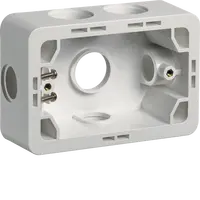 Silhouette Insulated Mounting Block White