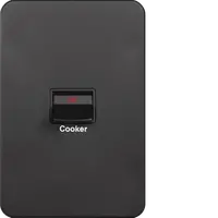 Silhouette 40A 2 pole Cooker Switch MB