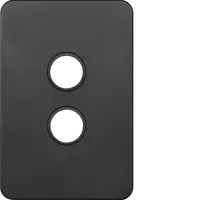 Silhouette 2G switch plate, no mech MB