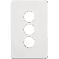 Silhouette 3G switch plate, no mech MW