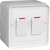Switch IP66 2 gang 16A